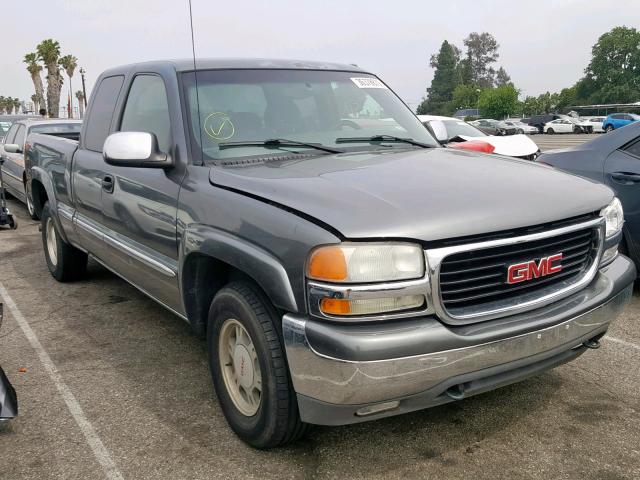 1GTEK19T51E135353 - 2001 GMC NEW SIERRA GRAY photo 1