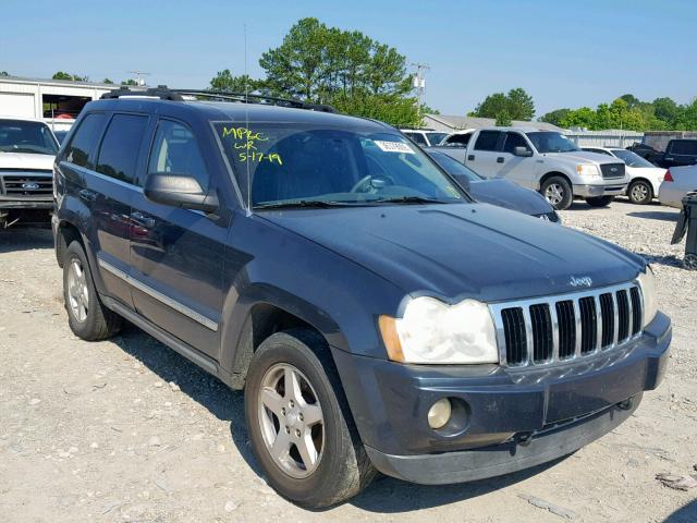 1J8HR58P57C558290 - 2007 JEEP GRAND CHER BLUE photo 1