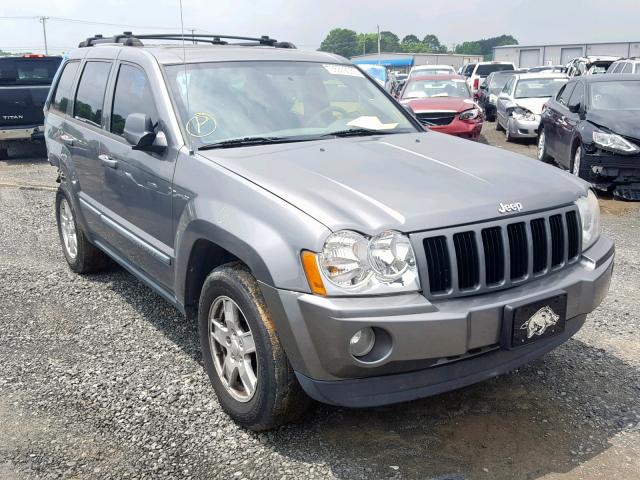 1J8GR48K67C604039 - 2007 JEEP GRAND CHER SILVER photo 1