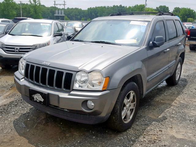 1J8GR48K67C604039 - 2007 JEEP GRAND CHER SILVER photo 2