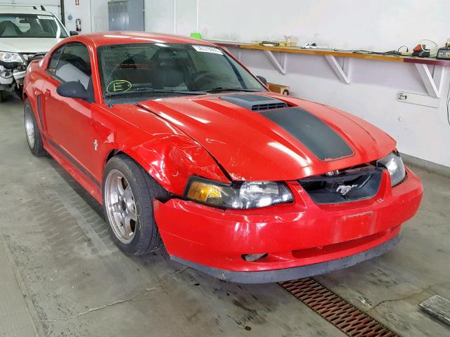 1FAFP42R63F445861 - 2003 FORD MUSTANG MA RED photo 1