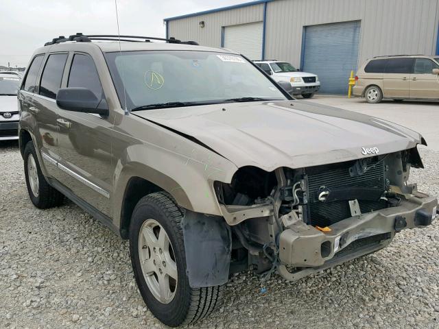 1J4HS58N76C177947 - 2006 JEEP GRAND CHER GOLD photo 1