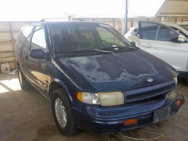 4N2DN11WXSD844938 - 1995 NISSAN QUEST XE BLUE photo 1