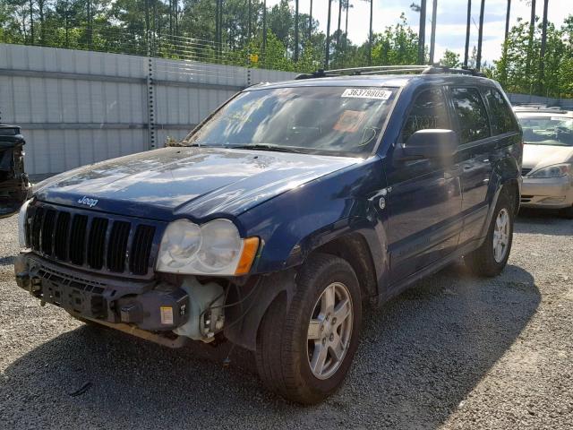 1J8HR48N85C599051 - 2005 JEEP GRAND CHER BLUE photo 2