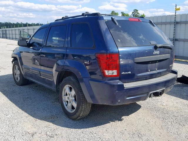 1J8HR48N85C599051 - 2005 JEEP GRAND CHER BLUE photo 3