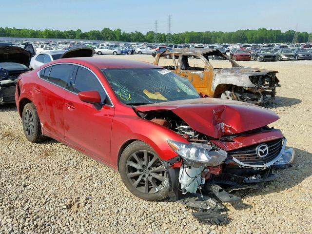 JM1GJ1U50F1205134 - 2015 MAZDA 6 SPORT RED photo 1