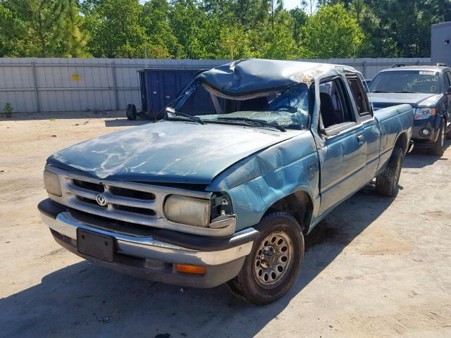 4F4CR16XXRTM19084 - 1994 MAZDA B4000 CAB GREEN photo 2