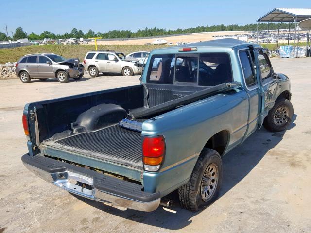 4F4CR16XXRTM19084 - 1994 MAZDA B4000 CAB GREEN photo 4