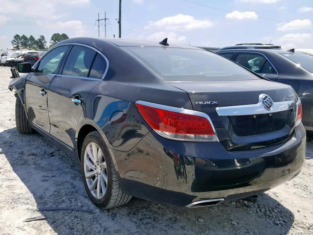 1G4GC5G38DF183827 - 2013 BUICK LACROSSE BLACK photo 3