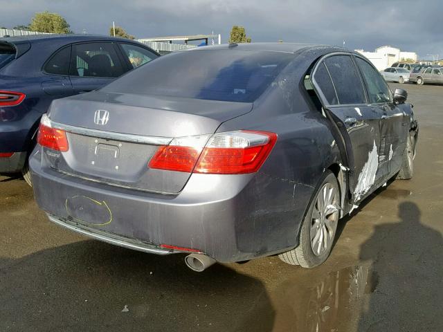 1HGCR2F81DA005608 - 2013 HONDA ACCORD EXL WHITE photo 4