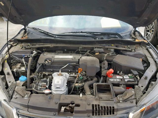 1HGCR2F81DA005608 - 2013 HONDA ACCORD EXL WHITE photo 7