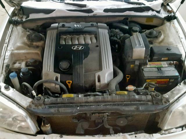 KMHFU45E34A353161 - 2004 HYUNDAI XG 350 WHITE photo 7