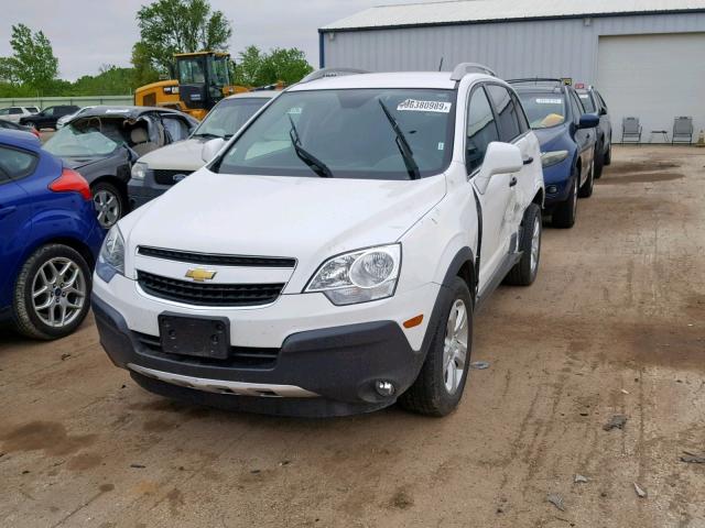 3GNAL2EK1ES618713 - 2014 CHEVROLET CAPTIVA LS 白色 照片 2