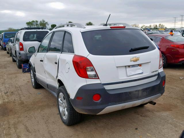 3GNAL2EK1ES618713 - 2014 CHEVROLET CAPTIVA LS 白色 照片 3