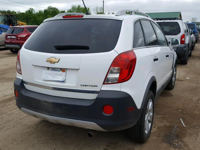 3GNAL2EK1ES618713 - 2014 CHEVROLET CAPTIVA LS 白色 照片 4