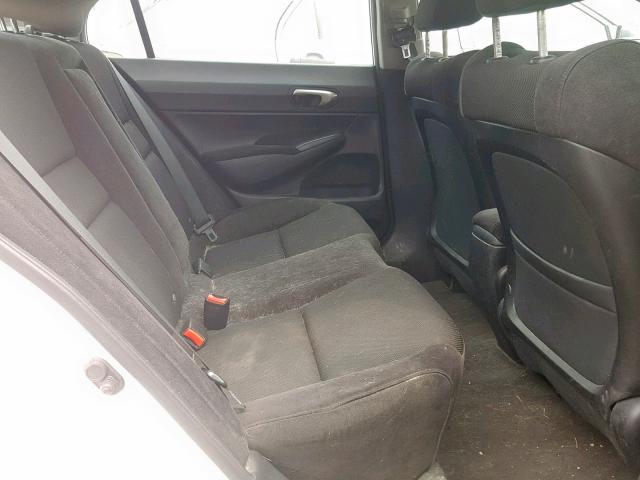 2HGFA1F64BH101826 - 2011 HONDA CIVIC LX-S Білий фото 6