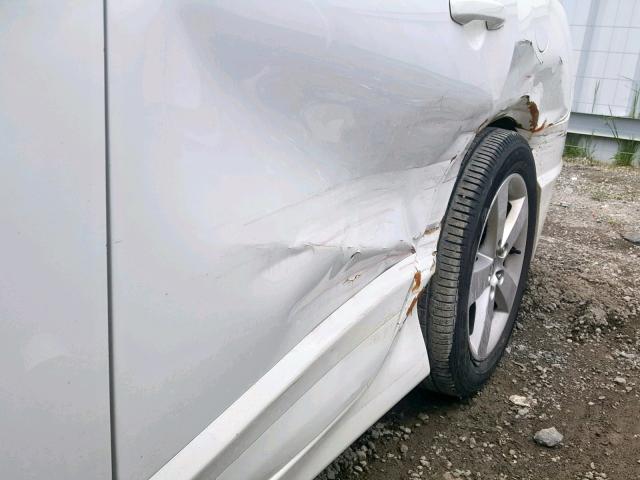 2HGFA1F64BH101826 - 2011 HONDA CIVIC LX-S Білий фото 9