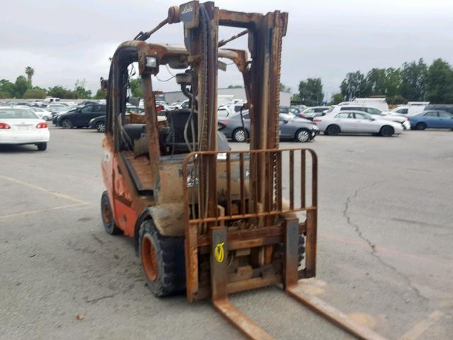 H2X393T02865 - 2007 FORK FORKLIFT ORANGE photo 1