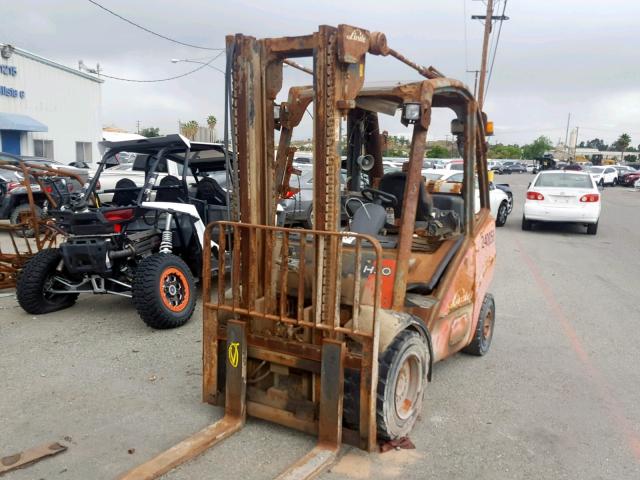 H2X393T02865 - 2007 FORK FORKLIFT ORANGE photo 2