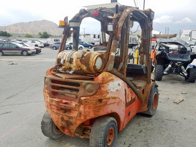 H2X393T02865 - 2007 FORK FORKLIFT ORANGE photo 4