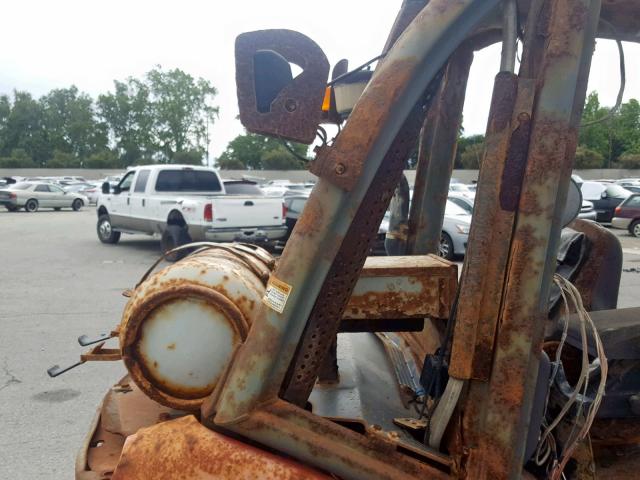 H2X393T02865 - 2007 FORK FORKLIFT ORANGE photo 6