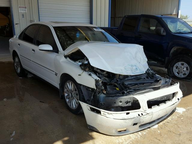 YV1TS592561426434 - 2006 VOLVO S80 2.5T WHITE photo 1