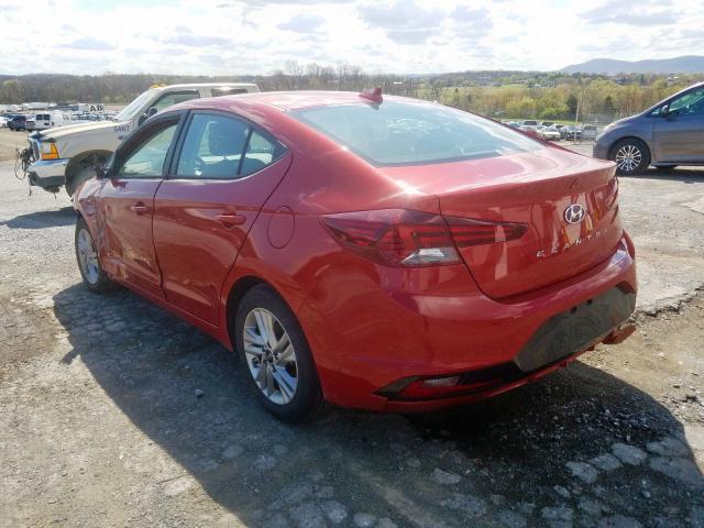 5NPD84LF6LH512354 - 2020 HYUNDAI ELANTRA SEL  photo 3