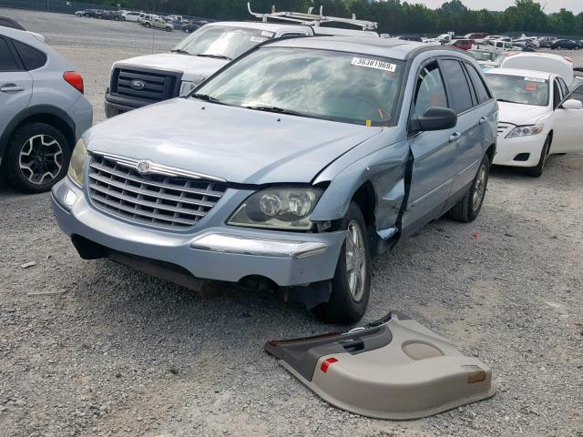 2C8GM68444R608966 - 2004 CHRYSLER PACIFICA BLUE photo 2