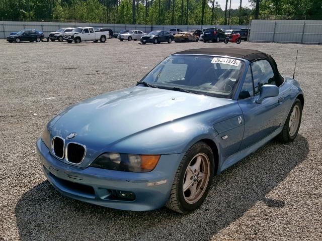 4USCH7328WLE06379 - 1998 BMW Z3 1.9 BLUE photo 9