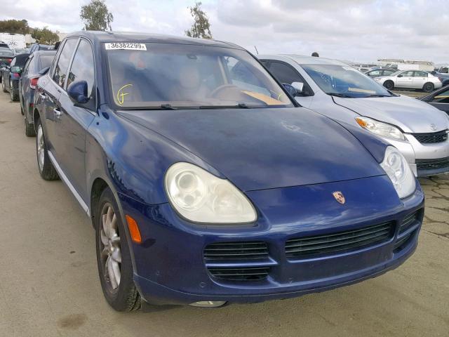 WP1AB29PX5LA60110 - 2005 PORSCHE CAYENNE S BLUE photo 1