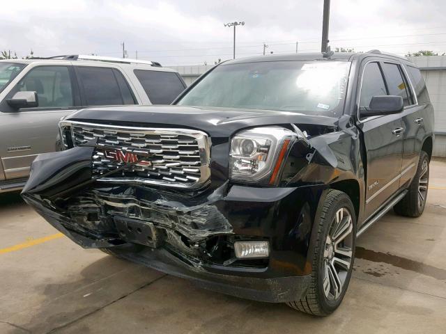 1GKS1CKJ2JR114418 - 2018 GMC YUKON DENA BLACK photo 2