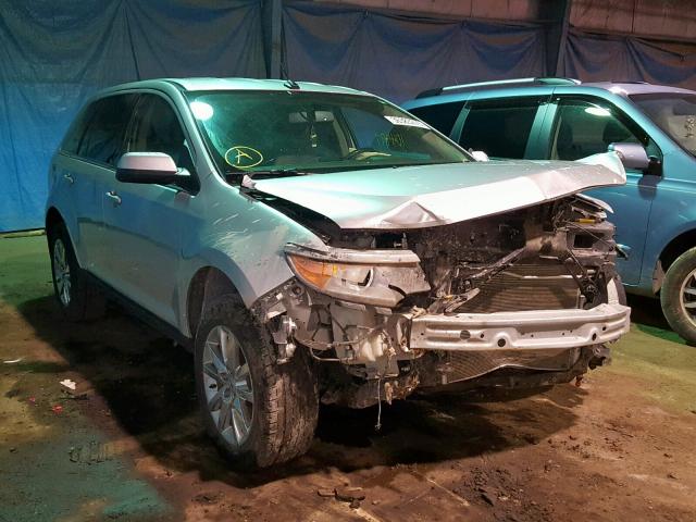 2FMDK3KC5EBA26275 - 2014 FORD EDGE LIMIT SILVER photo 1