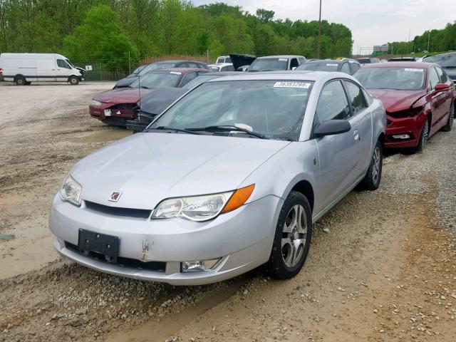 1G8AW12FX5Z104129 - 2005 SATURN ION LEVEL SILVER photo 2