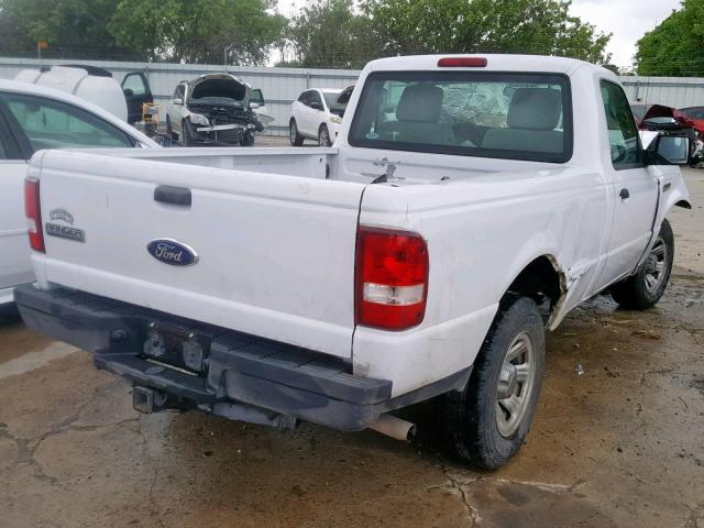 1FTKR1ADXBPA04590 - 2011 FORD RANGER WHITE photo 4