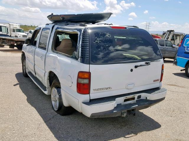 1GKFK66UX3J204924 - 2003 GMC YUKON XL D WHITE photo 3