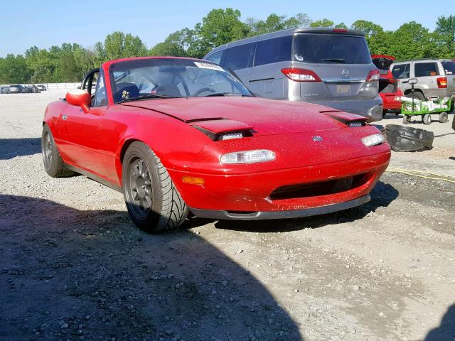 JM1NA3512L0143011 - 1990 MAZDA MX-5 MIATA RED photo 1