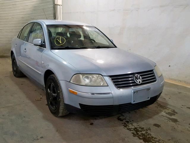 WVWMD63B93E076992 - 2003 VOLKSWAGEN PASSAT GL BLUE photo 1