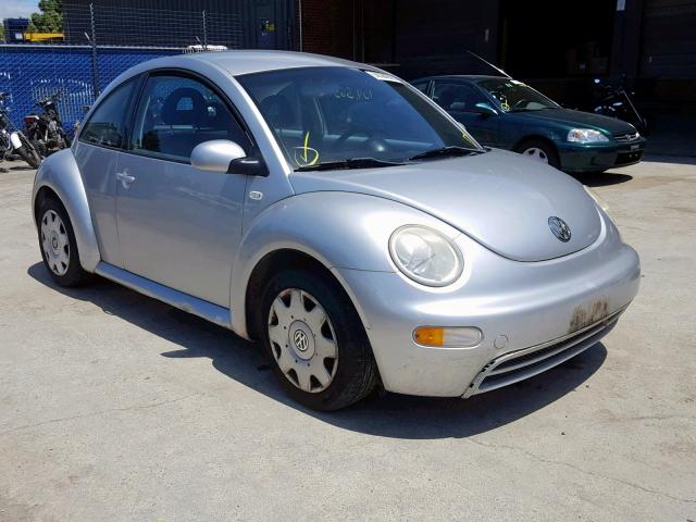 3VWBT21C11M410595 - 2001 VOLKSWAGEN NEW BEETLE ნაცრისფერი ფოტო 1