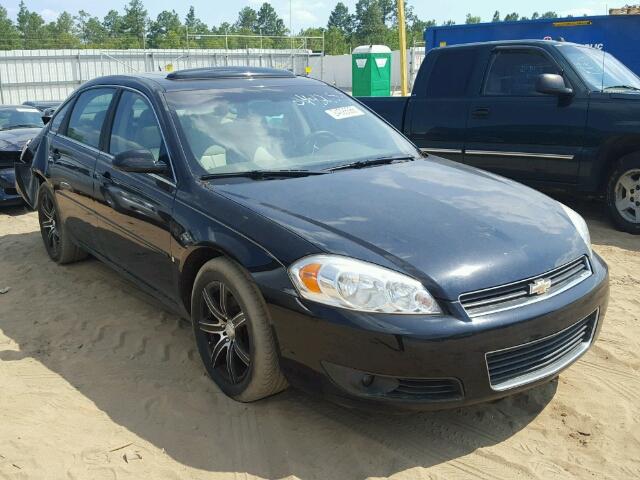 2G1WU581469178574 - 2006 CHEVROLET IMPALA LTZ BLACK photo 1