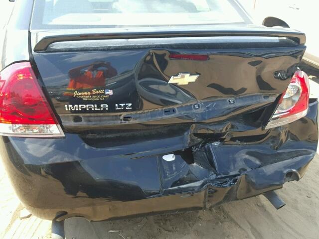 2G1WU581469178574 - 2006 CHEVROLET IMPALA LTZ BLACK photo 10