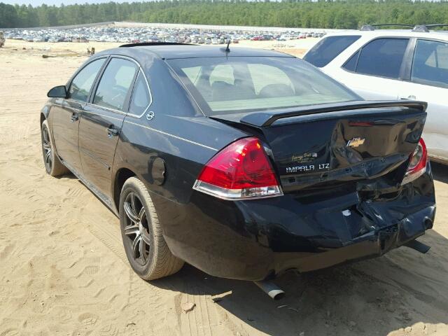 2G1WU581469178574 - 2006 CHEVROLET IMPALA LTZ BLACK photo 3