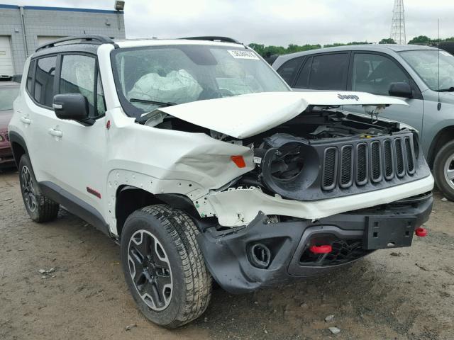 ZACCJBCB8HPG68072 - 2017 JEEP RENEGADE T WHITE photo 1