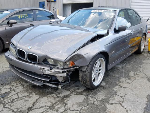 WBADN63493GN89689 - 2003 BMW 540 I AUTO GRAY photo 2