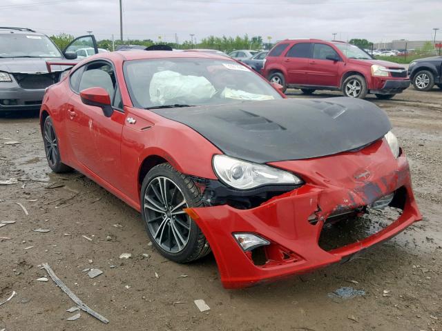 JF1ZNAA11D2707484 - 2013 TOYOTA SCION FR-S RED photo 1