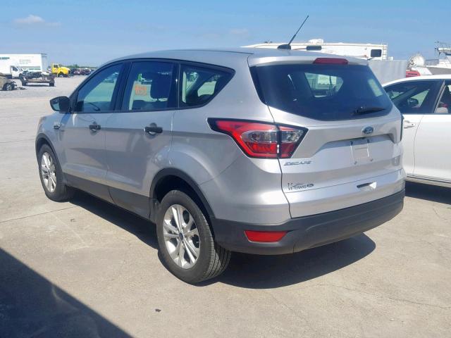 1FMCU0F76HUC59789 - 2017 FORD ESCAPE S SILVER photo 3