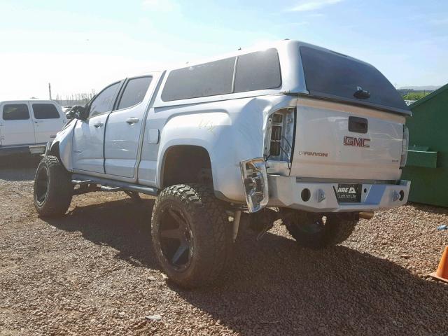 1GTG5BE33F1122062 - 2015 GMC CANYON SLE SILVER photo 3