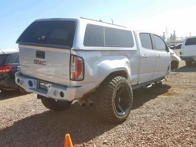 1GTG5BE33F1122062 - 2015 GMC CANYON SLE SILVER photo 4