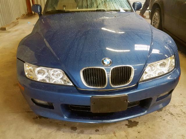 4USCH9347YLG03107 - 2000 BMW Z3 2.3 BLUE photo 7