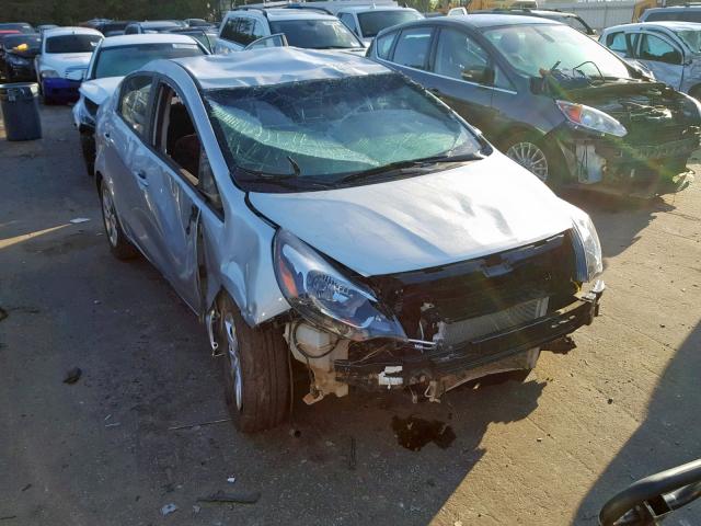 KNADM4A3XG6658113 - 2016 KIA RIO LX SILVER photo 1