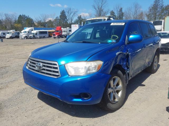 JTEES41A982037235 - 2008 TOYOTA HIGHLANDER  photo 2